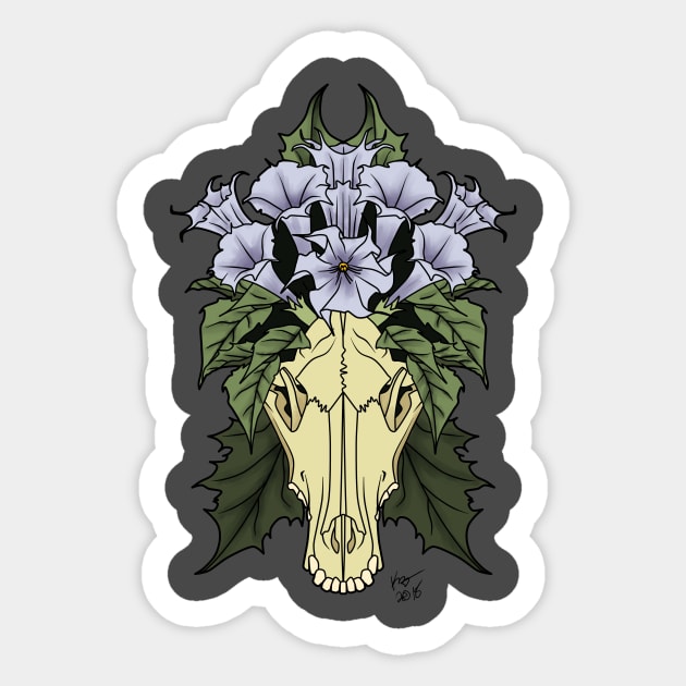 Lycanthropy Sticker by faeforge